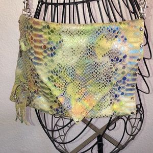 Festival mermaid leather purse